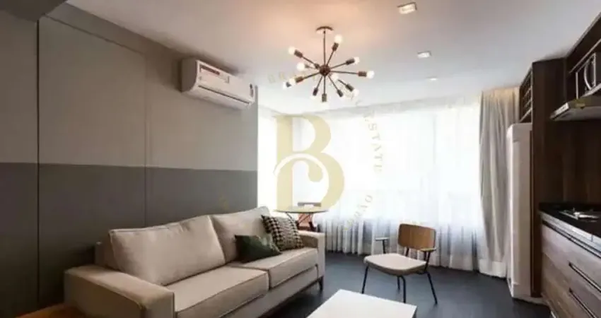 Apartamento para locação na vila olimpia de 1 dormitórios e 1 vaga .