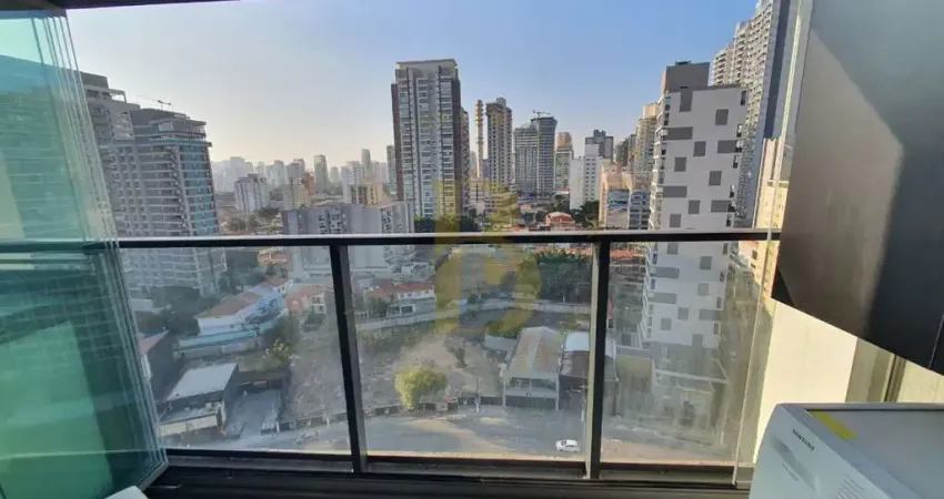 Studio moderno no brooklin pronto para morar, sem vaga de garagem