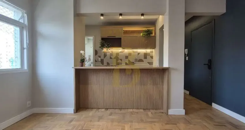 Apartamento á venda com 1 dormitório no itaim bibi com 50 m², sala ampla e cozinha planejada