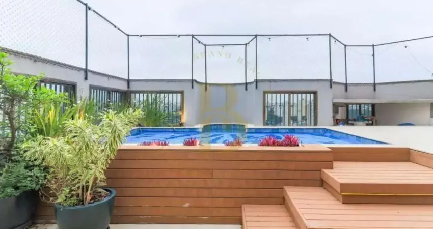 Cobertura á venda de 353m² privativos, com 05 quartos e 05 vagas no campo belo