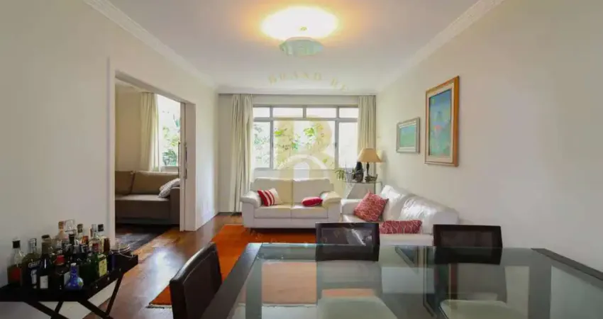 Apartamento á venda de 130m² com 3 dormitórios (1 suíte) no itaim bibi