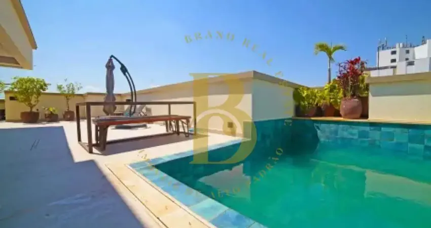 Cobertura com 356 m², 3 quartos sendo 3 suítes à venda no bairro campo belo.