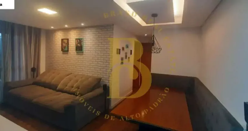 Apartamento mobiliado 60m² à venda com varanda no ipiranga, são paulo/sp