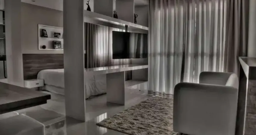 Apartamento mobiliado, com 42 m², 1 quarto sendo 1 suíte para alugar no bairro bela vista.