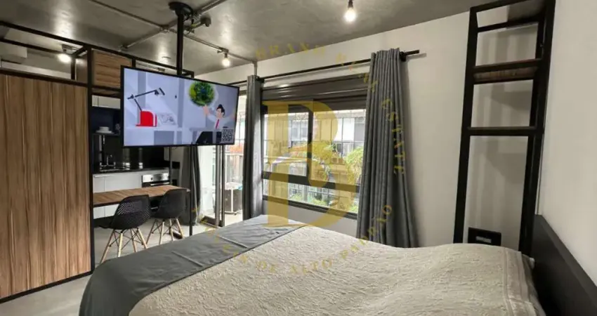 Apartamento com 35 m², 1 quarto sendo 1 suíte para alugar no bairro alto de pinheiros.