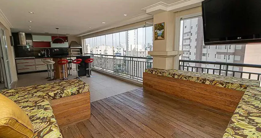 Apartamento com 184 m², 3 quartos sendo 3 suítes à venda no bairro vila mariana.