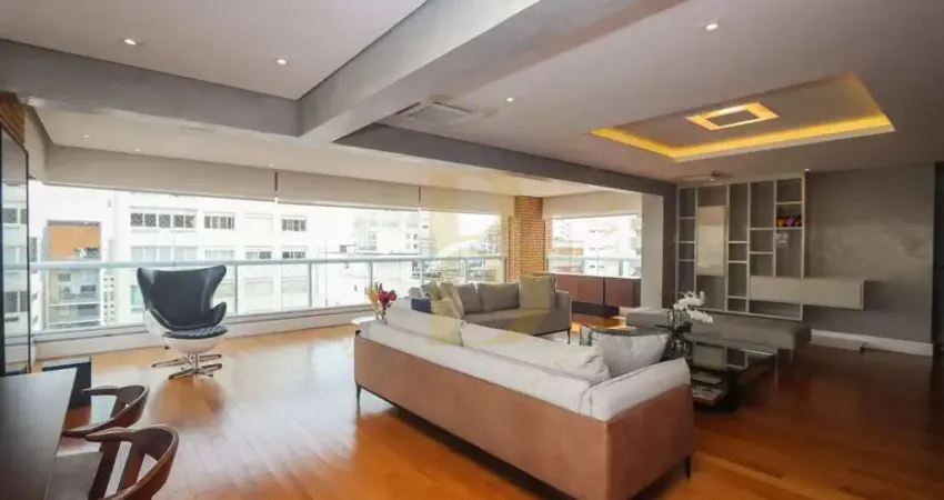 Apartamento à venda de 205m2, 3 suítes e 4 vagas no jardim paulista