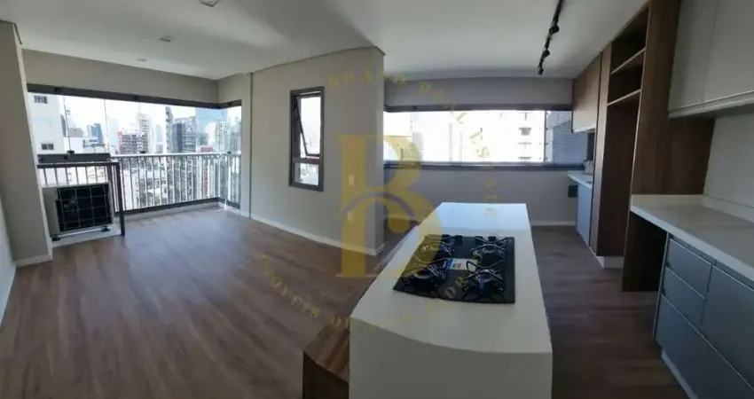 Apartamento á venda de 61m², com 2 dormitórios e 1 vaga em moema sp