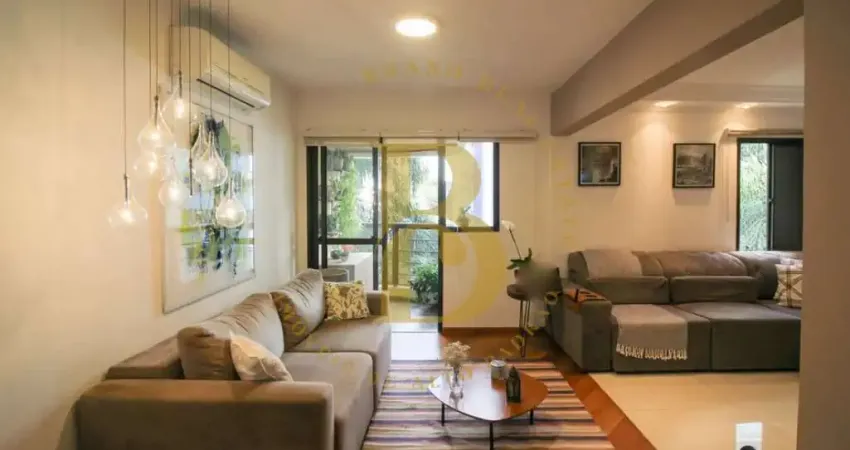 Apartamento mobiliado para locação com 85 m², de 2 quartos e 02 vagas no brooklin sp.