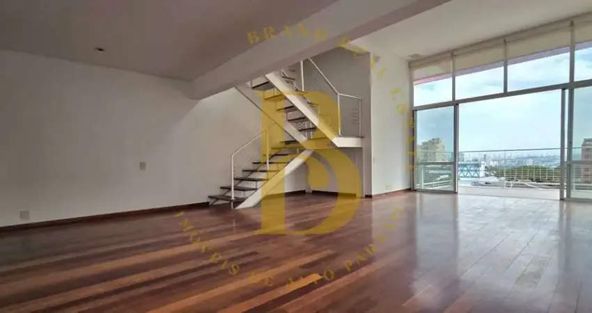 Cobertura triplex com 2 dormitórios (suítes), terraços e 3 vagas na vila madalena