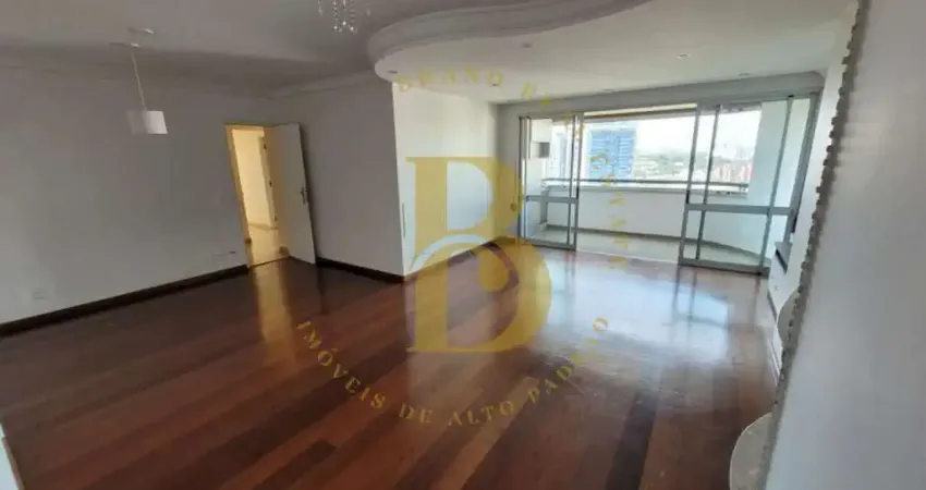 Apartamento para locação de 165m², com 4 dormitórios e 2 vagas no morumbi