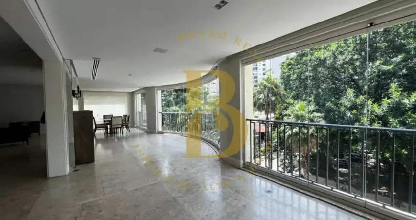 Apartamento com 319 m², 4 suítes e 5 vagas de garagem para alugar no bairro vila nova conceição.