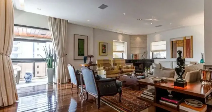 Apartamento com 430 m², 4 quartos sendo 4 suítes à venda no bairro vila nova conceição.