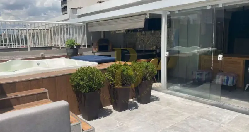 Cobertura duplex com 190m², 3 quartos sendo 2 suítes e2 vagas no jardim prudencia