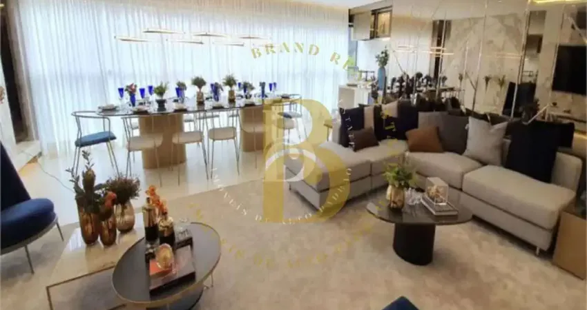 Apartamento com 166m², 3 suítes e 2 vagas de garagem no campo belo