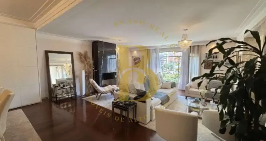 Apartamento á venda com 211 m², 3 suítes e 04 vagas no bairro morumbi.