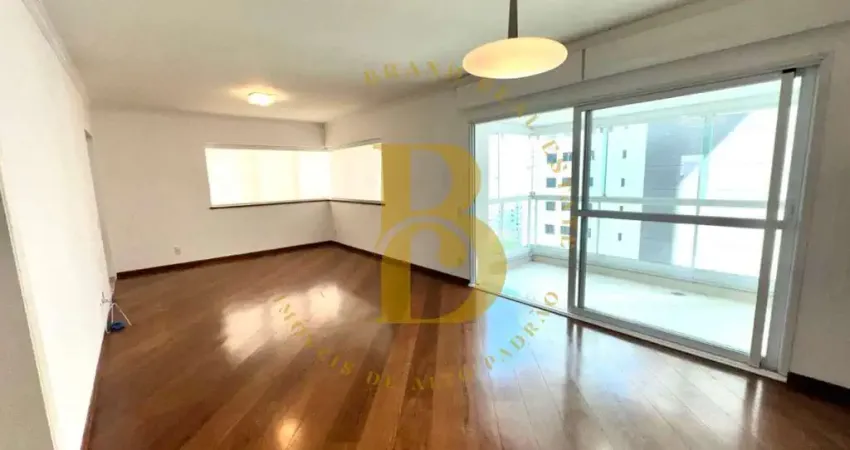 Apartamento para locação com 155m², 03 suítes e 03 vagas no campo belo.