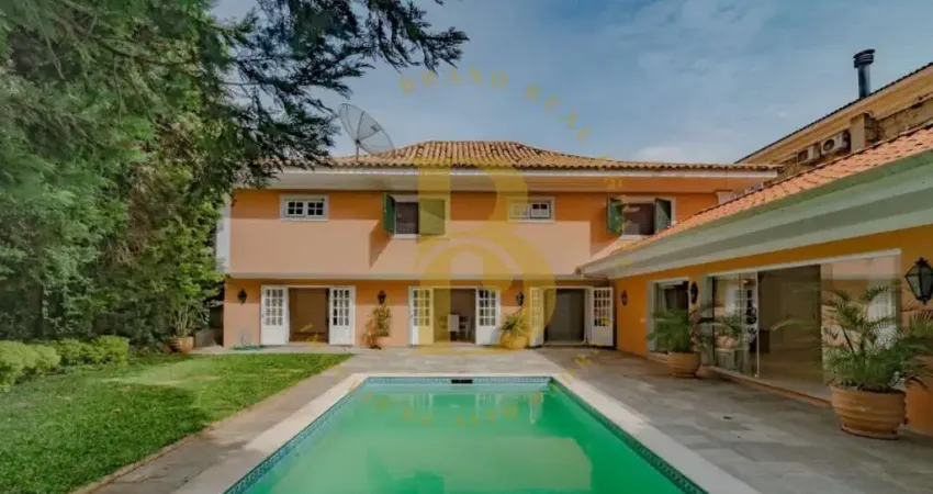 Casa á venda com 704m², 4 suítes, 08 vagas e piscina no morumbi nobre, próximo ao clube paineiras