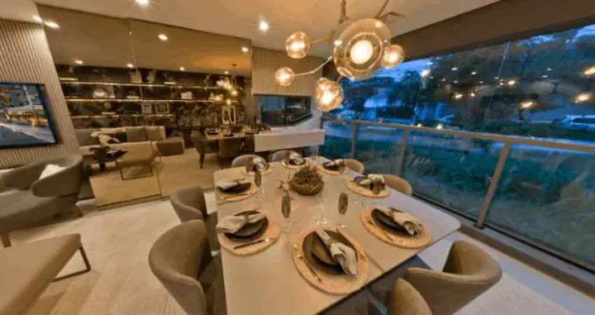 Apartamento moderno, com vista permanente e localização privilegiada no campo belo.