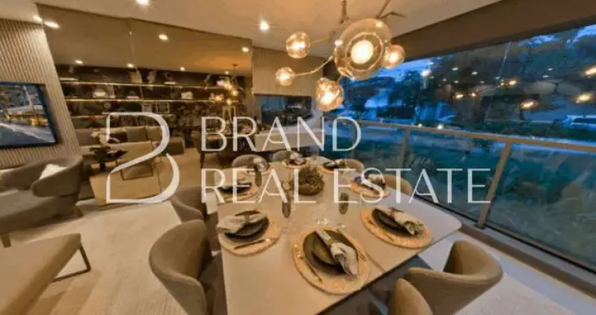 Apartamento moderno, com vista permanente e localização privilegiada no Campo Belo.