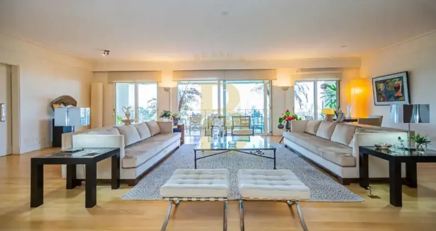 Apartamento de luxo a venda cidade jardim, vista alfredo volpi, 648m², andar alto