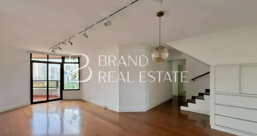 Cobertura Duplex à Venda em Santo Amaro 270 m² de Conforto e Sofisticação, 3 quartos e 4 vagas