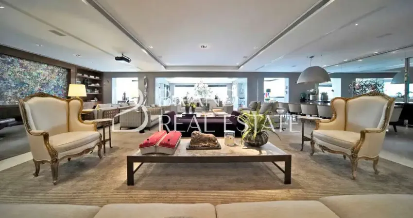 Apartamento alto padrão á venda no condomínio Arthur ramos, Jd Europa, 826m², exclusivo.