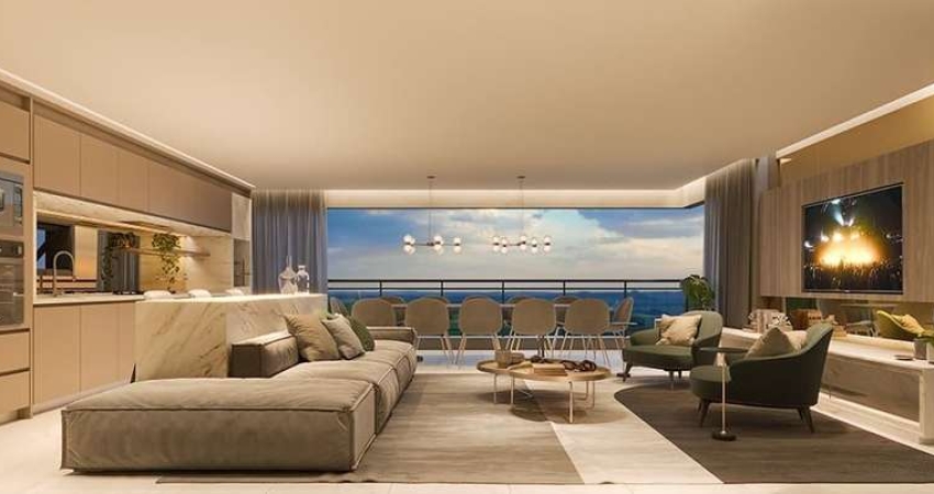 Apartamento de Luxo 3 Suítes no Centro de Osasco-SP: 2 Salas, 4 Banheiros, 2 Vagas, 123m² - Imperdível!