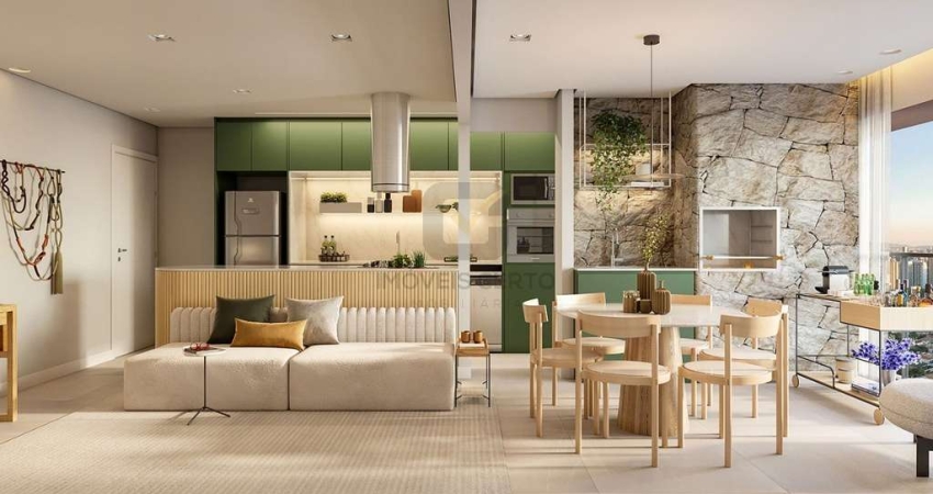 Apartamento à venda no Brooklin Paulista, São Paulo-SP com 2 quartos, 2 suítes, 2 salas, 1 vaga de garagem - 69m² de área.