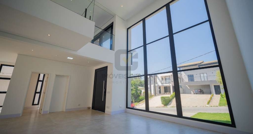 Espetacular casa de alto padrão em condomínio no Jardim do Golf I, Jandira-SP: 6 quartos, 4 suítes, 2 salas, 10 vagas, 495m².