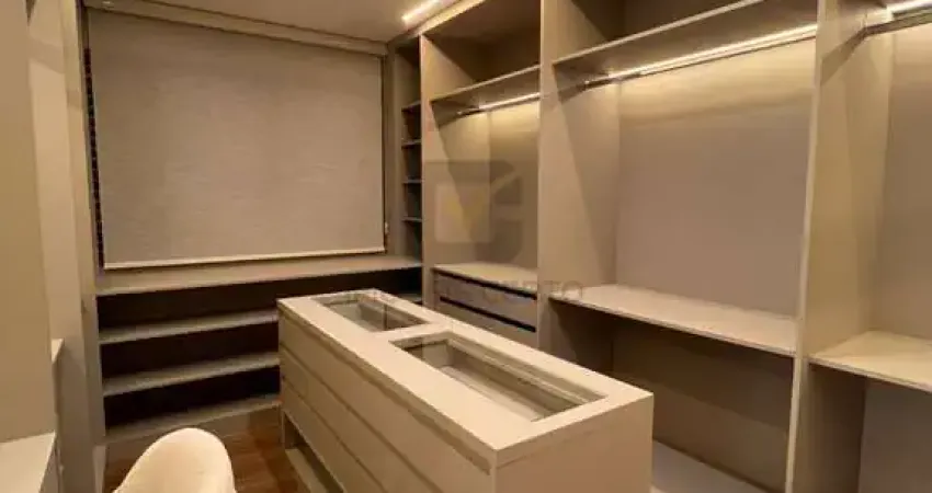 Apartamento mobiliado a venda no centro de alphaville, 3 suítes, reformado, andar alto e vista contemplativa