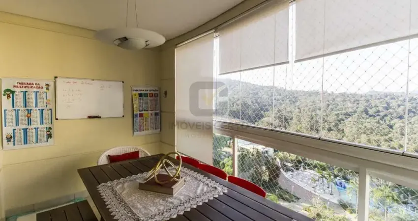 Apartamento a venda em tamboré, com vista linda e excelente orientação solar, 3 quartos (1 suíte), 2 vagas