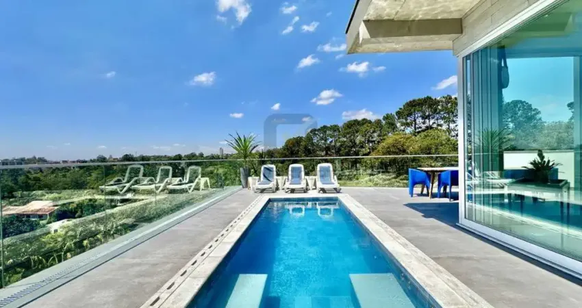 Imóvel de luxo em condomínio em cotia-sp: 7 quartos, 7 suítes, 3 salas, 10 banheiros, 7 vagas de garagem e 547m² de área.