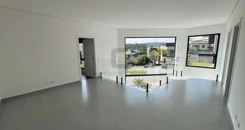 Casa sobrado nova a venda em alphaville tamboré com vista contemplativa e permanente, 4 suítes, em vizinho nos fundos