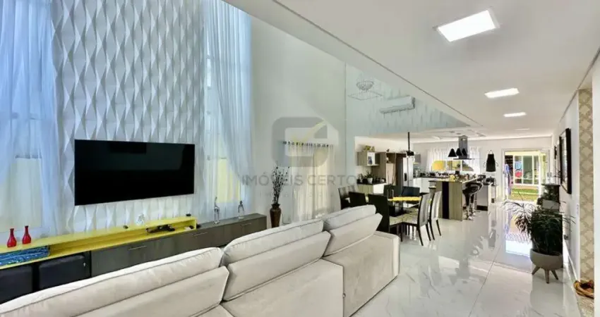 Impecável casa em condomínio à venda em vargem grande paulista-sp, 3 quartos, 1 suíte, 3 salas, 5 banheiros, 4 vagas, 382m².