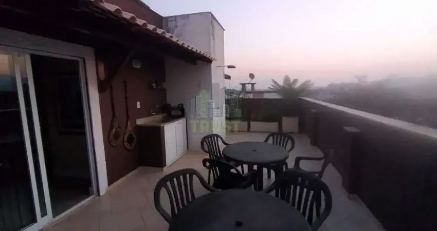 Cobertura para venda em rio de janeiro, freguesia (jacarepaguá), 4 dormitórios, 1 suíte, 3 banheiros, 1 vaga