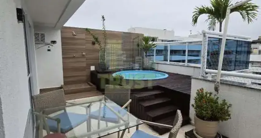 Cobertura para venda em rio de janeiro, recreio dos bandeirantes, 3 dormitórios, 1 suíte, 3 banheiros, 2 vagas