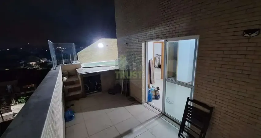 Cobertura para venda em rio de janeiro, taquara, 3 dormitórios, 1 suíte, 3 banheiros, 2 vagas