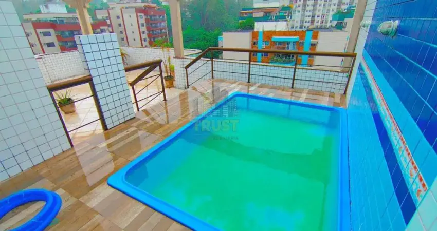 Cobertura para venda em rio de janeiro, freguesia (jacarepaguá), 4 dormitórios, 2 suítes, 3 banheiros, 2 vagas