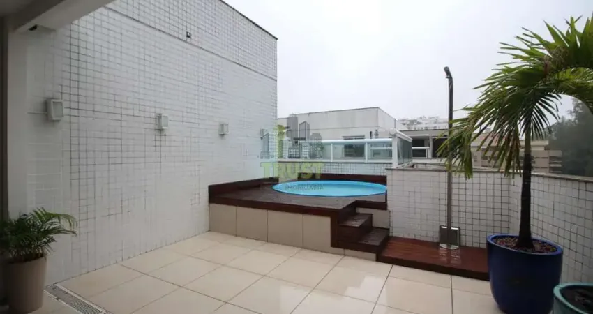 Cobertura para venda em rio de janeiro, freguesia (jacarepaguá), 4 dormitórios, 2 suítes, 5 banheiros, 2 vagas