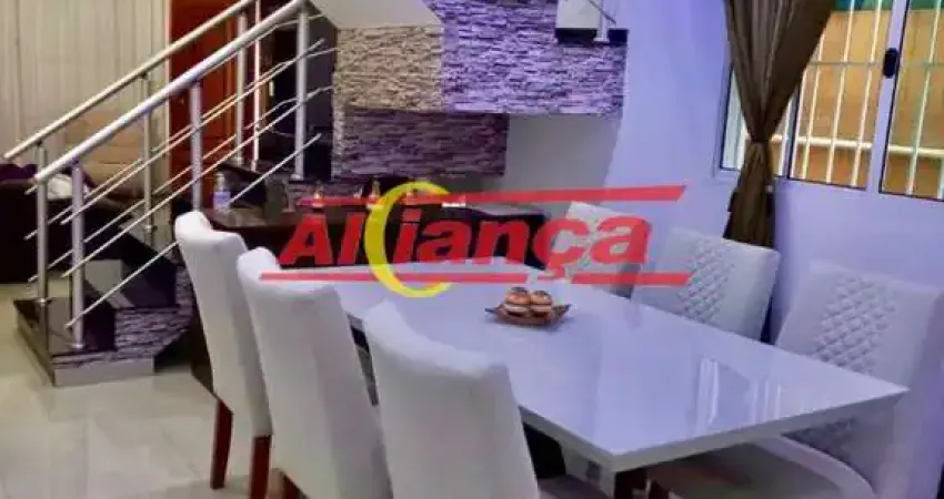 PORTEIRA FECHADA - SOBRADO COM 3 DORMITÓRIOS SENDO 1 SUITE  A VENDA, 125 m²Jardim Santa Clara
