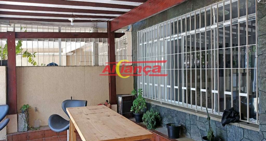 CASA COM 4 DORMITÓRIOS TENDO UMA EDICULA NO FUNDO A VENDA, 181 M² - Vila São Luis     Guarulhos - S