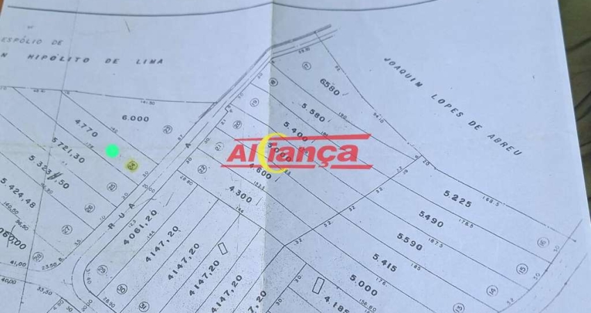 TERRENO A VENDA, 4.770,00 M²- MARMELO - MAIRIPORÃ - SP