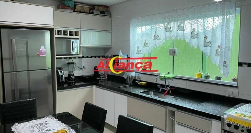 SOBRADO COM 3 DORMITÓRIOS A VENDA, 180 m² - PARQUE CONTINENTAL I - GUARULHOS/SP