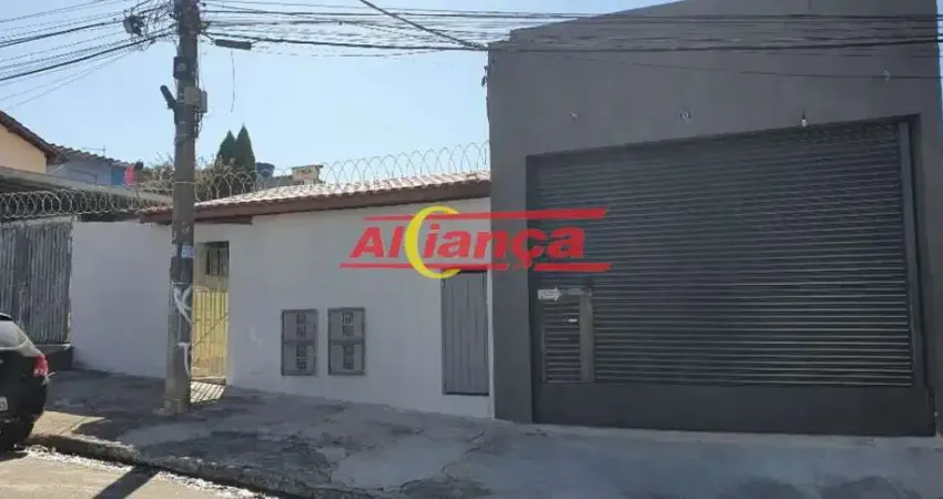 Terreno com salão e casas comerciais - Mais de 300 m2
