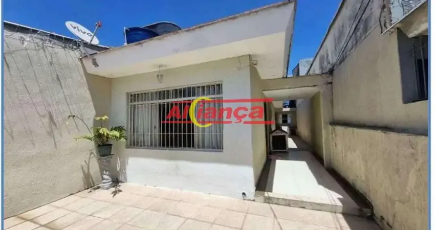 térrea vila galvão, 3 quartos sendo 1 suite  /2 vagas /ótimo local 635 mil
