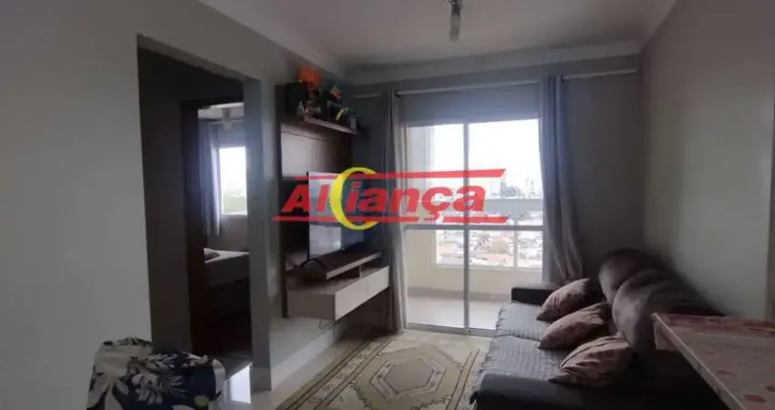 Apartamento com 2 dormitórios à venda, 57 m² - pq continental i ? guarulhos/sp