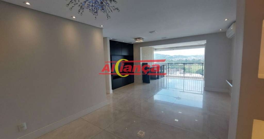 Apartamento com 3 dormitórios (1 suíte), 100 m² - Jardim Flor da Montanha - Guarulhos/SP