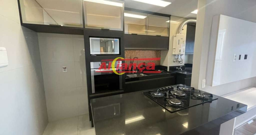 APARTAMENTO COM 3 DORMITÓRIOS E 1 SUÍTE À VENDA, 71m² - VILA AUGUSTA - GUARULHOS/SP