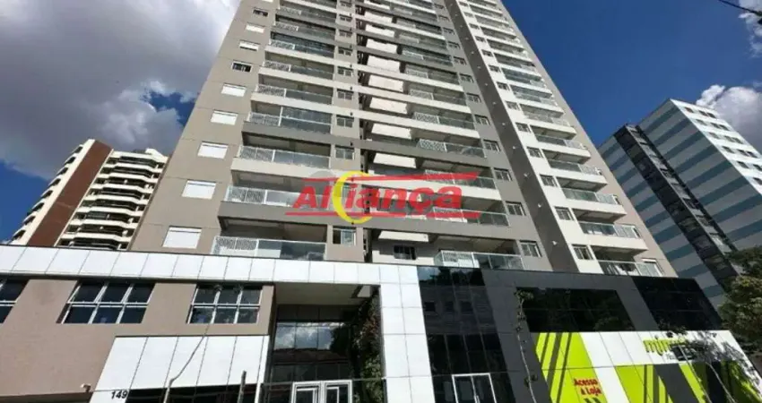 Excelente Apartamento ao lado do Metrô Tatuapé - Novo 66 m², Varanda Gourmet